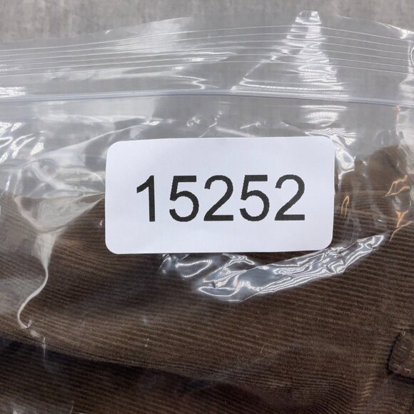 Lauren Ralph Lauren Pants Mens 36W x 30L Brown Corduroy Cotton Stretch 90s‎ VTG - Picture 12 of 12